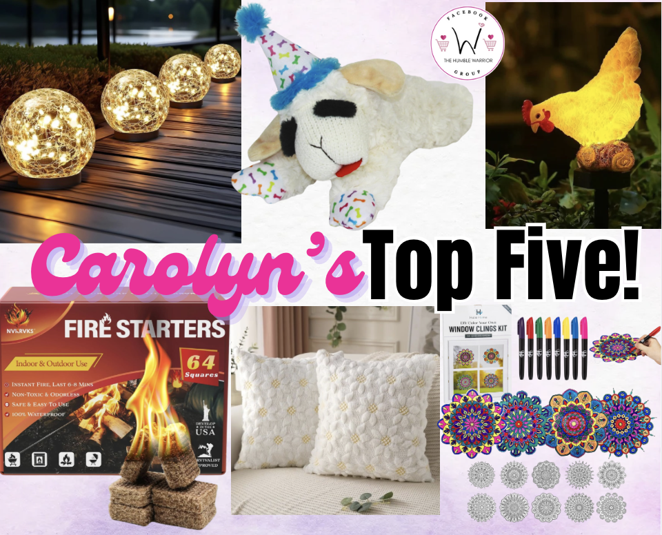 Carolyn’s Top Five!
